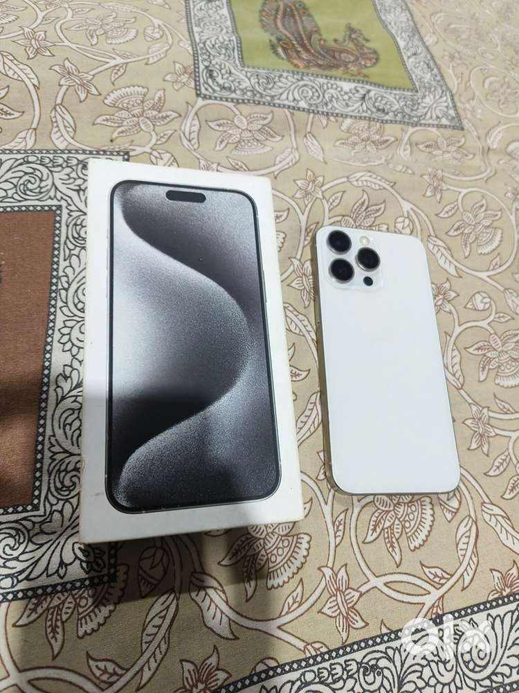 Iphone 15 pro max 256 gb white titanium