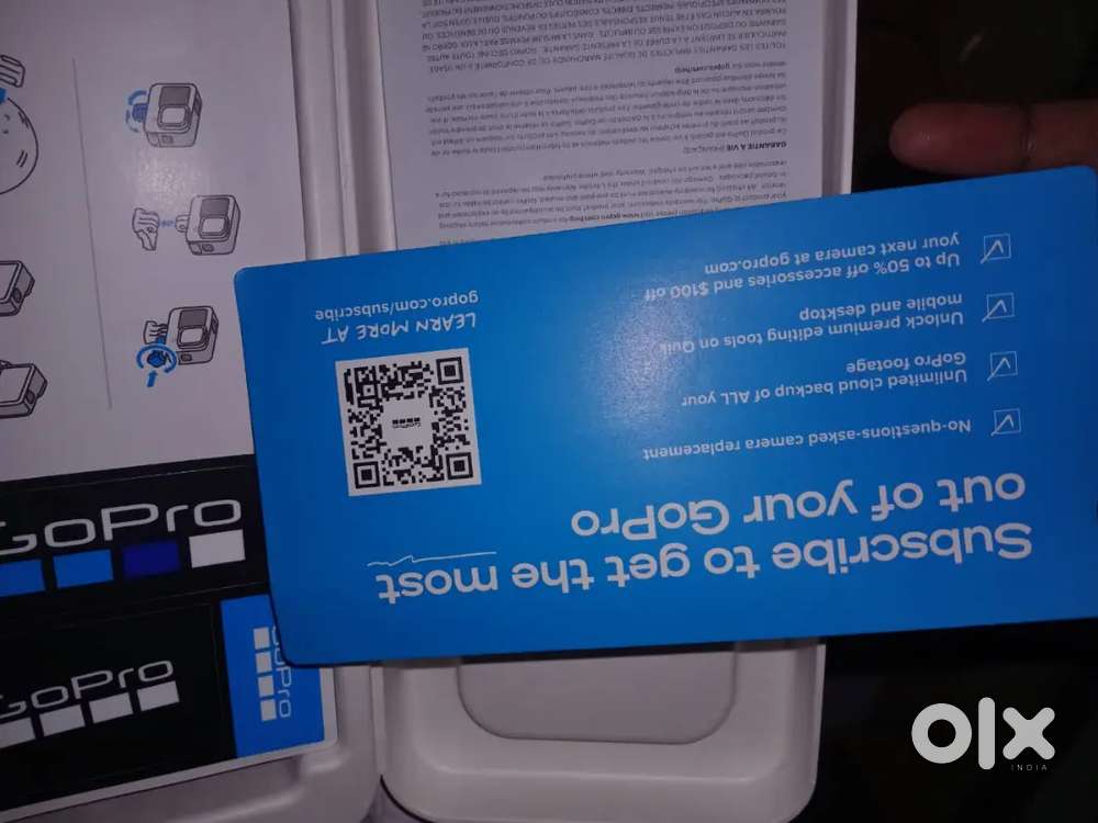 I want to sell my gopro hero 10, brand new condition with accessories