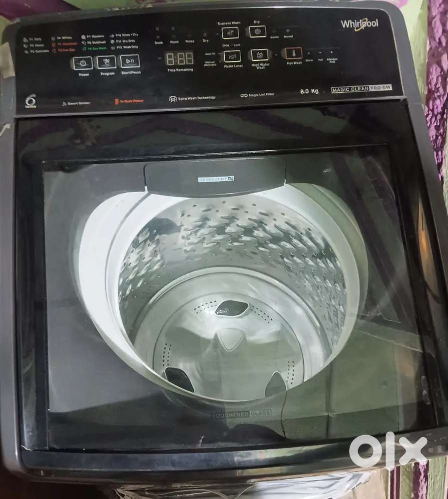 Whirlpool 8kg fully automatic top load washing machine