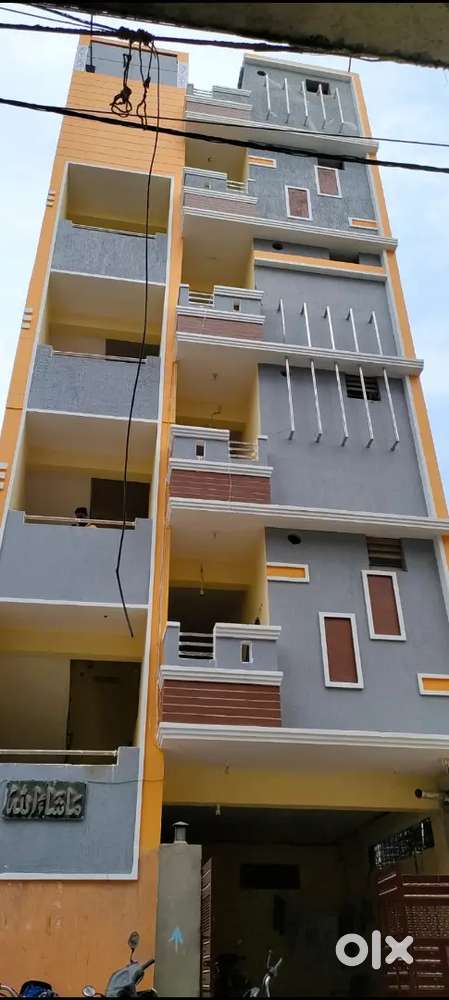G + 5 Building located at Aditya nagar, new Hafeezpet.