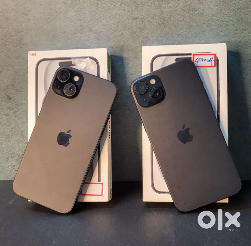 Iphone 15 Plus Black 128GB Full kit A+condition