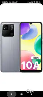 Redmi 10 A only speaker problem no charger no bill no box