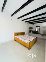 1 room.set only bechler single( double bed only )बल्लबगढ़ sec 64 खाली