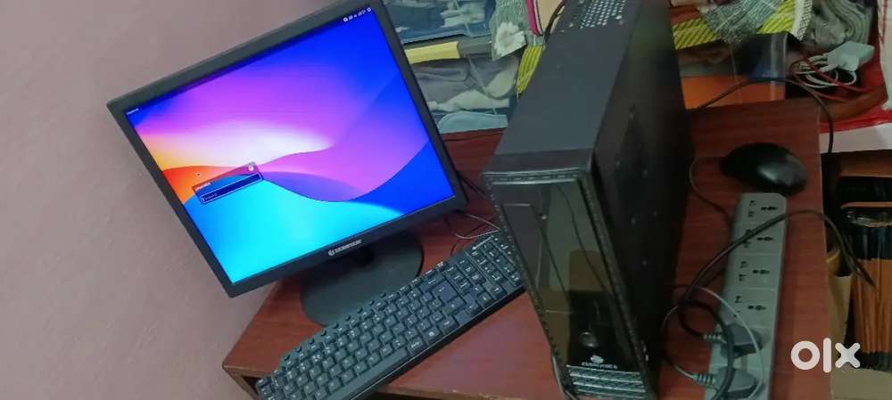 Zebronics Desktop+ monitor & Dell laptop