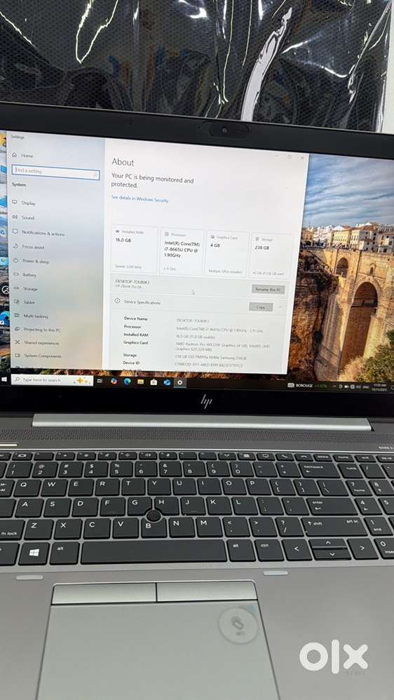 HP zbook 15U G6