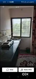 Best option for investment 1bhk flat Ground floor
