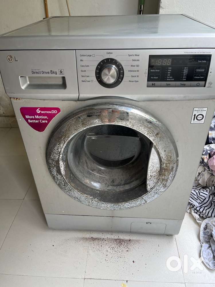 LG front load 8kg first hand washing machine