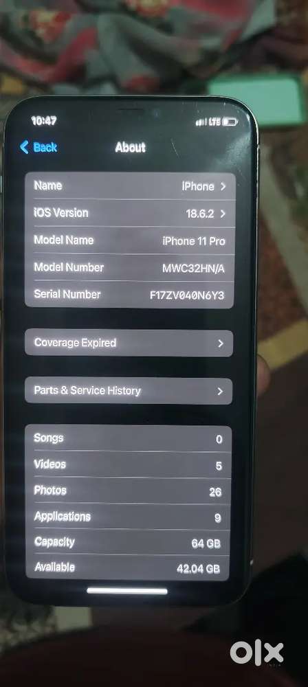 Original folder chargering face id working no screch no damage