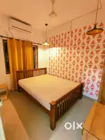 Unmarried couples & Family 2Bhk Furnished Apartment kakkanad near ngo