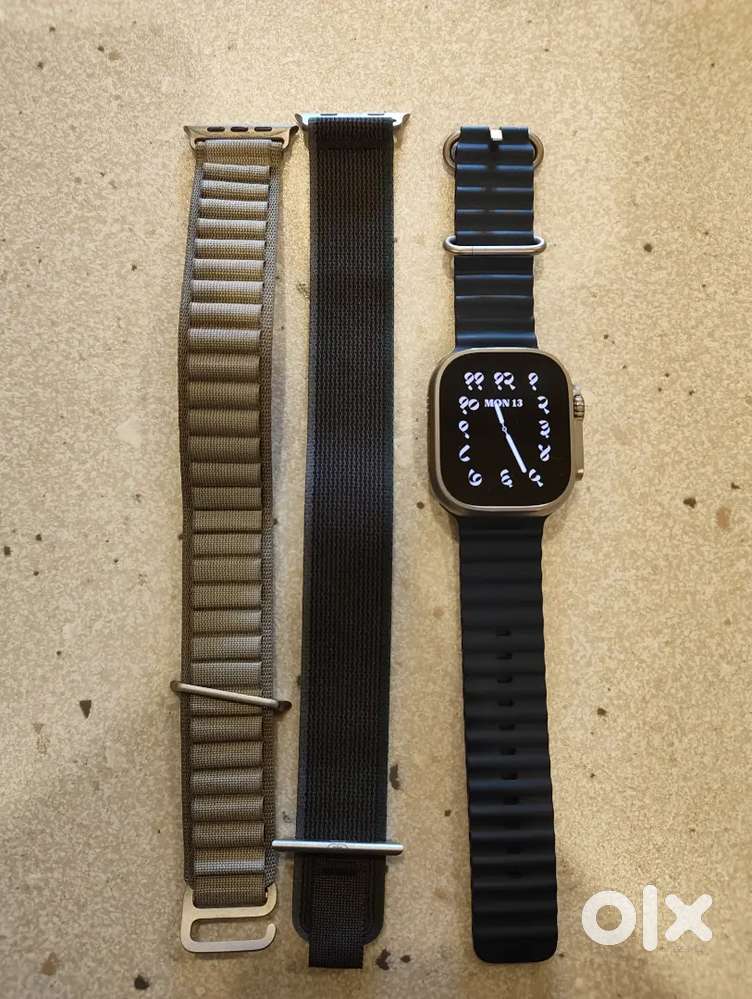 Apple Ultra Watch 2 with 2 extra straps