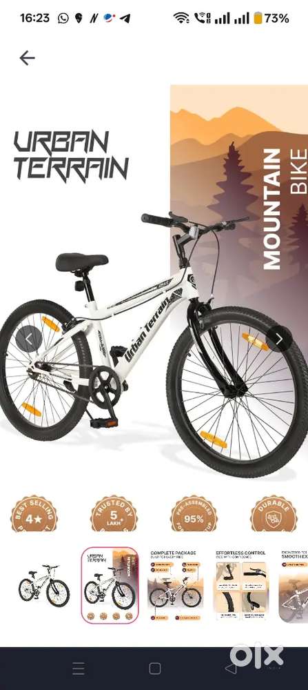New box pack Urban terrain Mountain bike