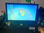 500gb  cpu + monitor+ ups + table + home theatre