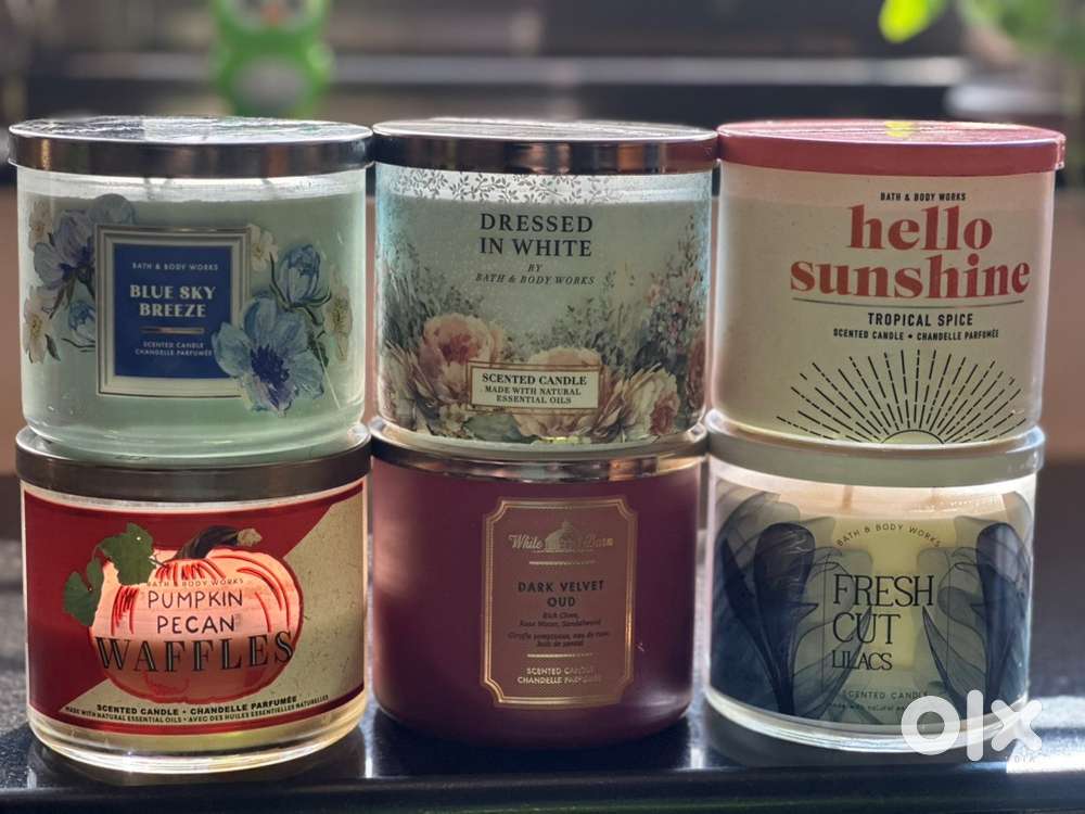 BATH & BODY WORKS branded candles for sale