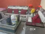sofa with table
