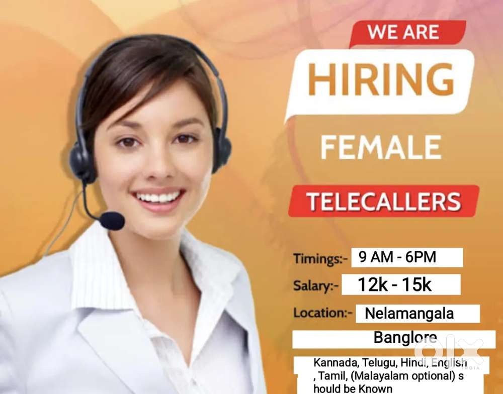 Female Telecaller for Machine Manufacturering company