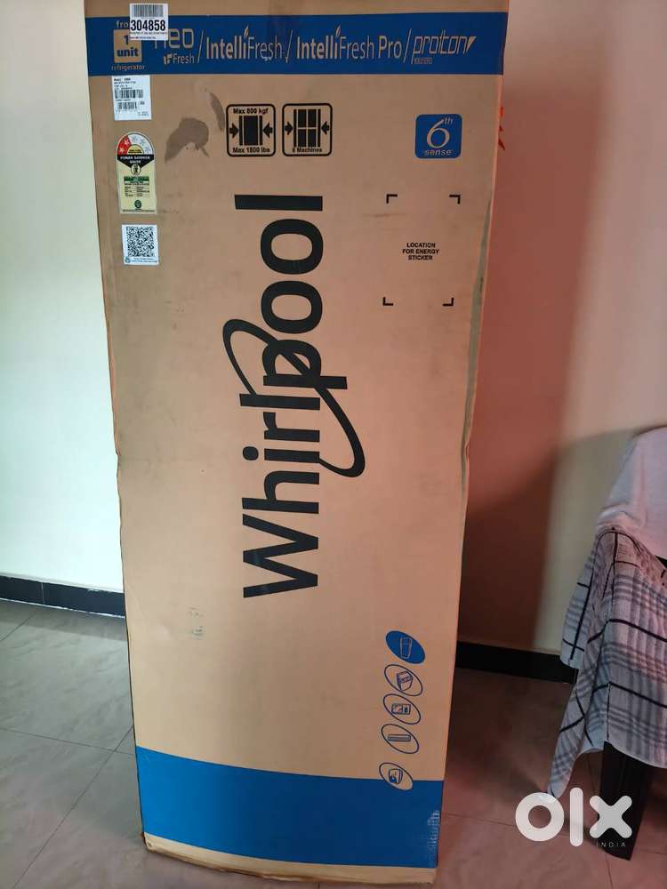 Whirlpool Double Door Refrigerator 235L