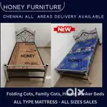 Steel Cot Bed Mattresses, Best selling discount prices in Chennai
