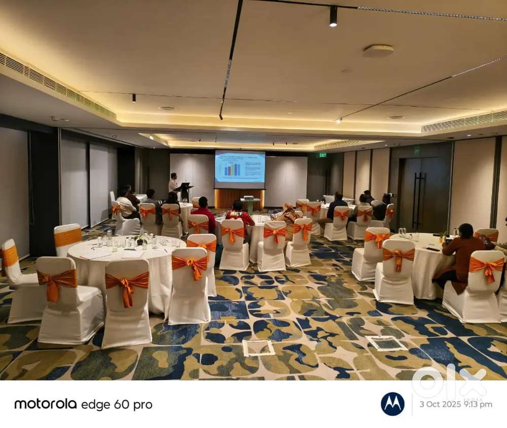 Projector with screen and speakers for rent