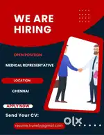 MEDICAL REPRESENTATIVE(B.PHARM/B.SC-SCIENCE)