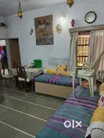 1bhk furniture flat with all equipment nr bhuyandev