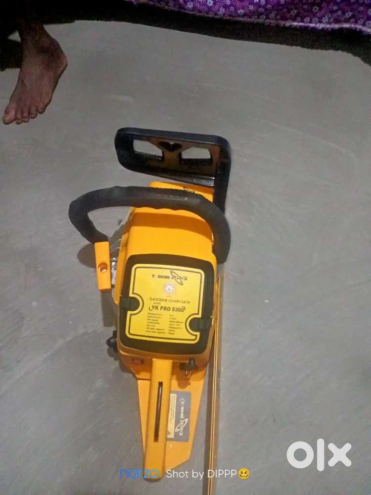Gasoline Chain saw machin petrol YK PRo 6300   Prize 10000