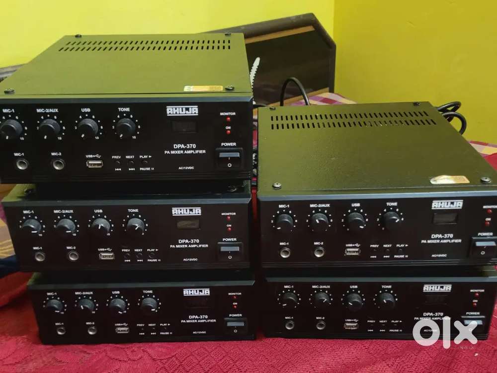 Ahuja DPA370 PA Amplifier (37 Watts-Mono)