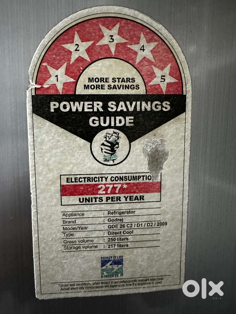 Godrej 250ltr