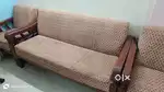 5 Seater Teak Wooden Sofa set
