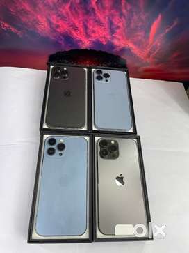 Apple iPhone 13 Pro Max 256GB Good Condition Blue & Graphite Color