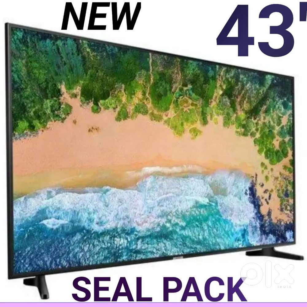 NEW ( 43' SMART + ANDROID LED TV ) GUARANTEE 1YEAR WARRANTY 2YEAR