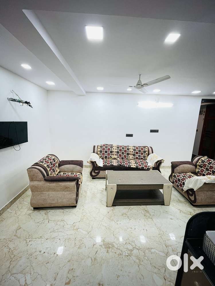 3bhk fully furnished flat near Dmart