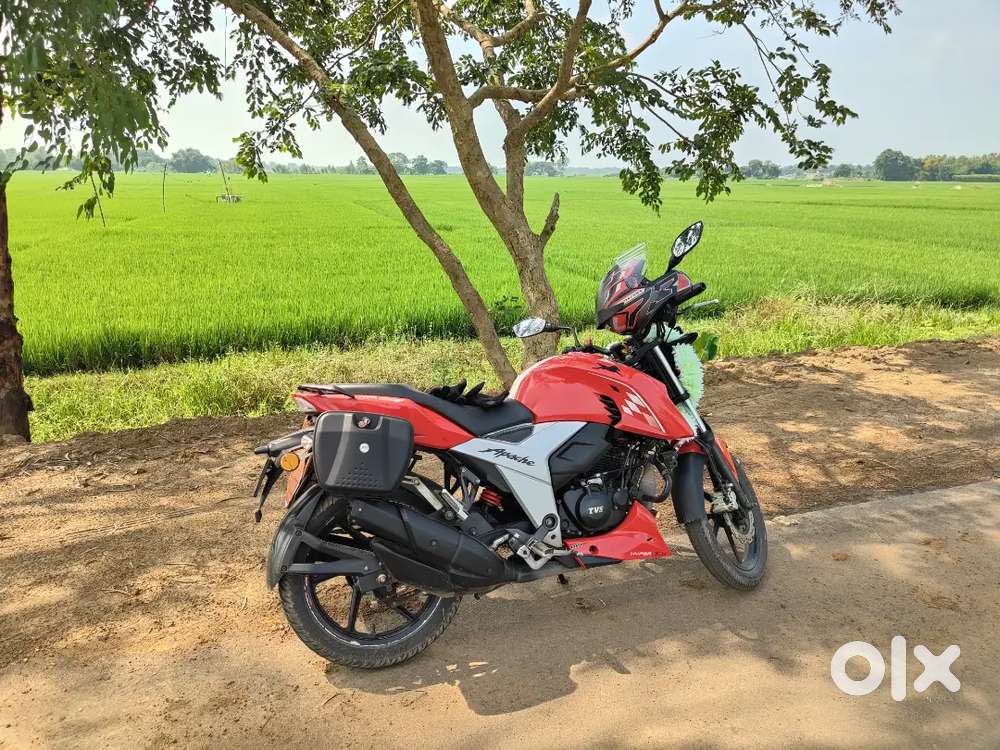 TVS apache 160(4v)new condition