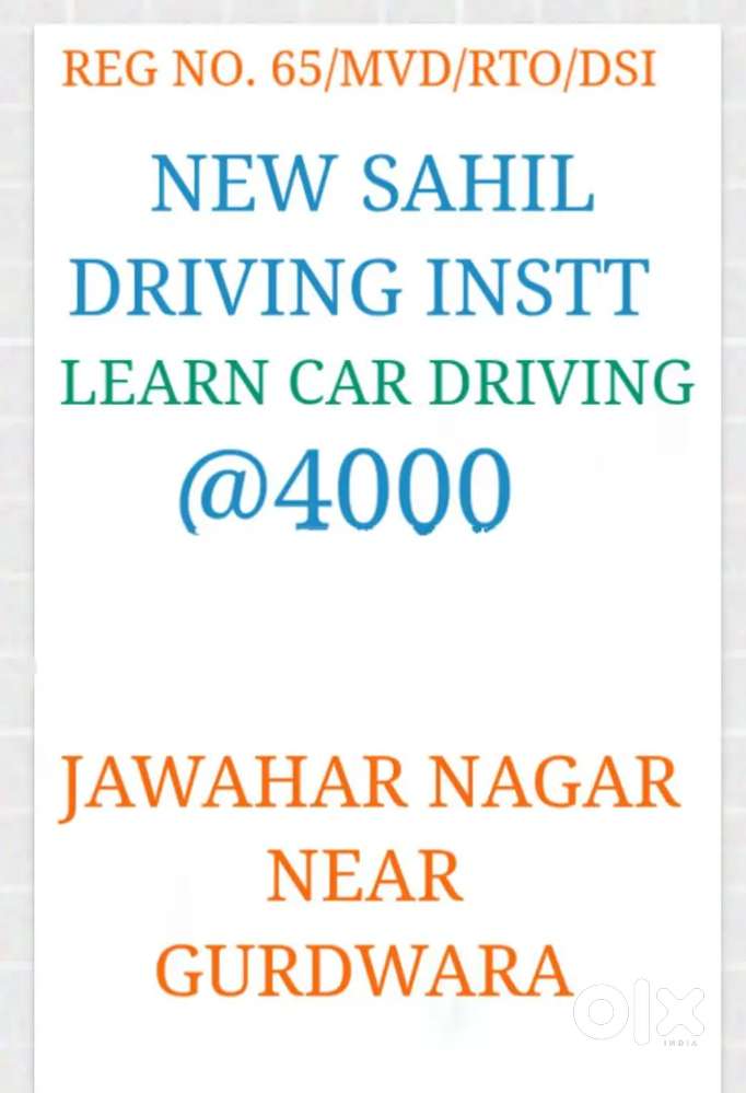Car driving classes