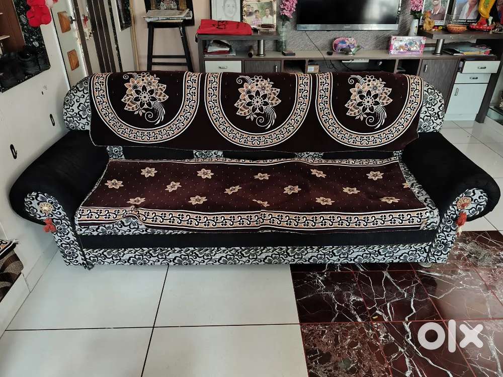 Sofa set and dining table