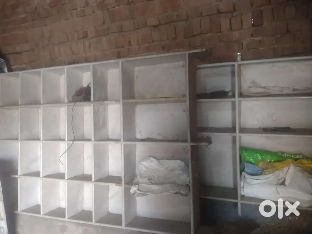 1 counter ,fitting ,iron racks