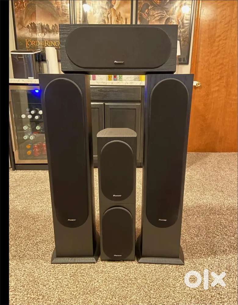 Andrew johns[PIONEER] 5.1 SET. LIMITED EDITION SPEAKERS.
