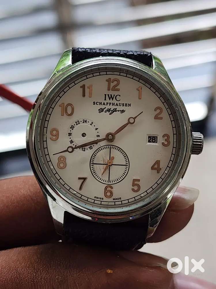 IWC SCHAFFHAUSEN F. A. Jones Limited edition Swiss Made Watch.