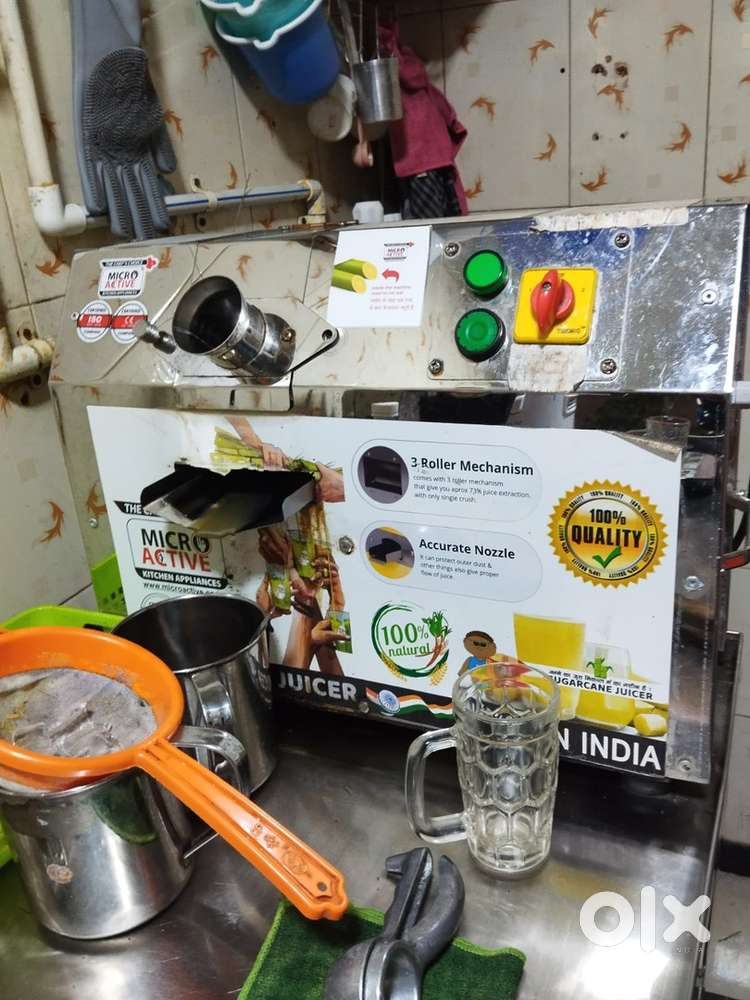 Sugarcane Juicer Machine – 4 Months Old – Excellent Condition