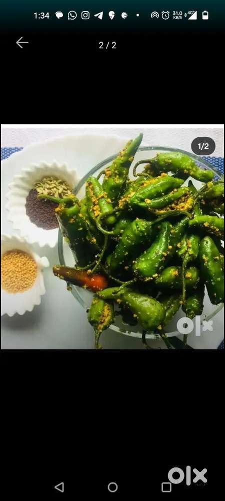 Rajasthani pickle and snacks