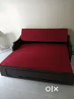 Wooden sofa