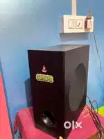Boat speaker bar & woofer