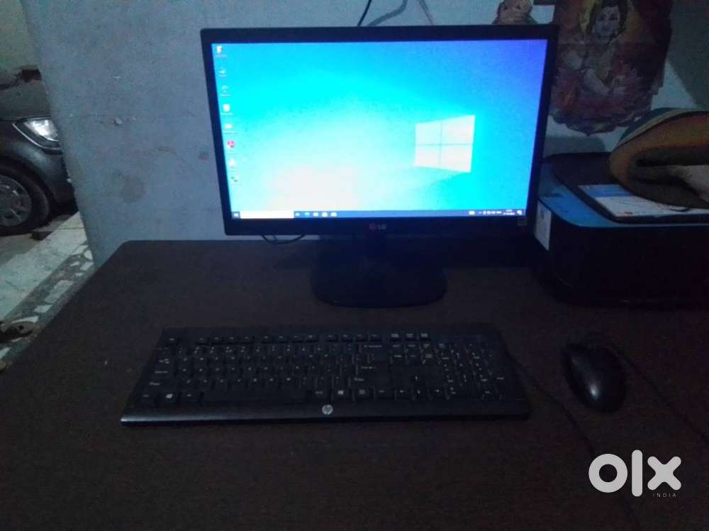 Desktop PC – Intel i3 5th Gen, 2GB RAM, 500GB HDD, LG Monitor