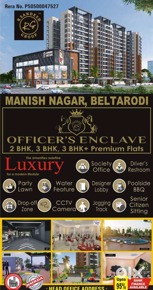 Flats in Manish Nagar