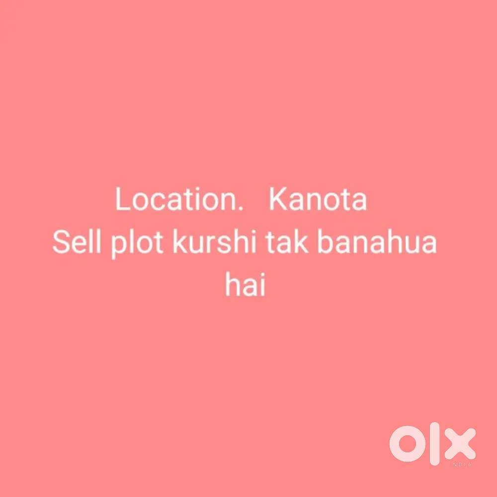 97 gaj ka plota kursi tak banhuhai kanota main bazar