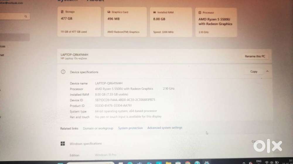 well condition two year used laptop for sell