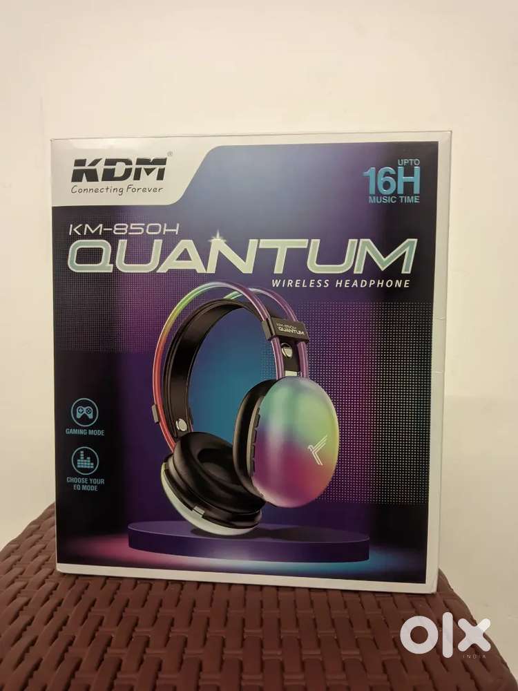 KDM  WIRELESS HEADPHONE KM-85OH

QUANTUM