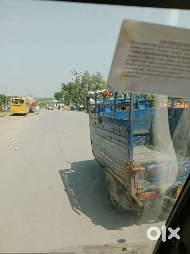 Need three wheeler driver for supply