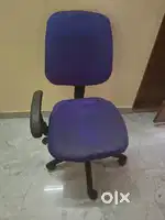 Office chair , blue cover