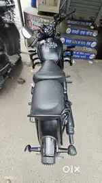 Royal Enfield classic 350 stealth black 9/24 with 5 year warranty