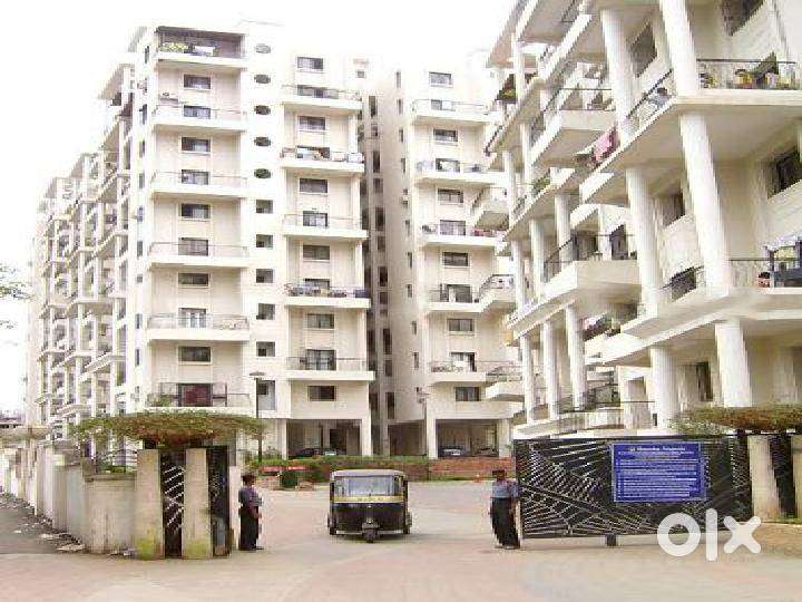 1BHK FLAT FOR SALE IN   BRAMHA ESTATE. Gated Society At NIBM